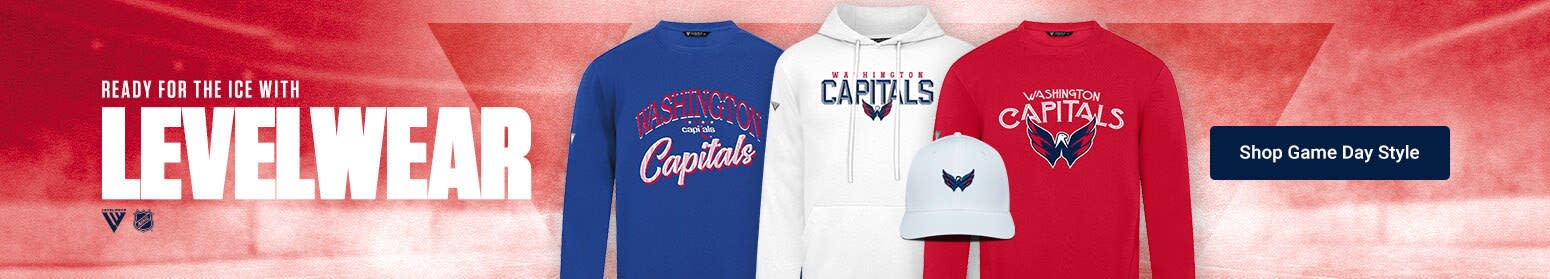 Ready For The Ice With Levelwear | Shop Washington Capitals Levelwear