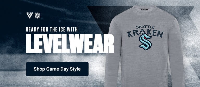 Ready For The Ice With Levelwear | Shop Seattle Kraken Levelwear