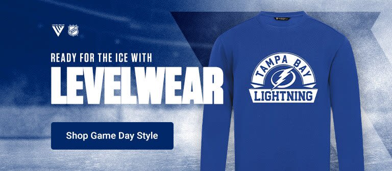 Ready For The Ice With Levelwear | Shop Tampa Bay Lightning Levelwear