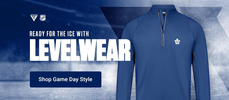 Ready For The Ice With Levelwear | Shop Toronto Maple Leafs Levelwear