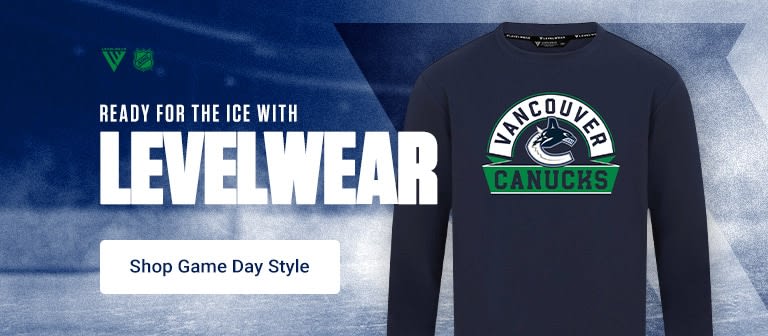 Ready For The Ice With Levelwear | Shop Vancouver Canucks Levelwear