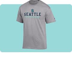 Shop Seattle Kraken T-Shirts