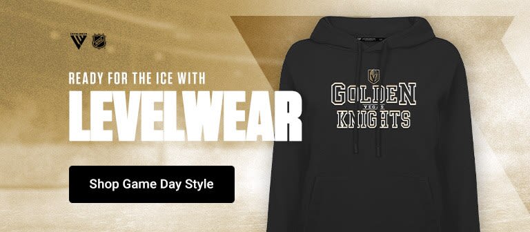 Ready For The Ice With Levelwear | Shop Vegas Golden Knights Levelwear