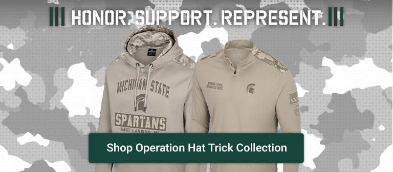 Michigan State Spartans Ivory Football vs Michigan Wolverines Short Sleeve T Shirt