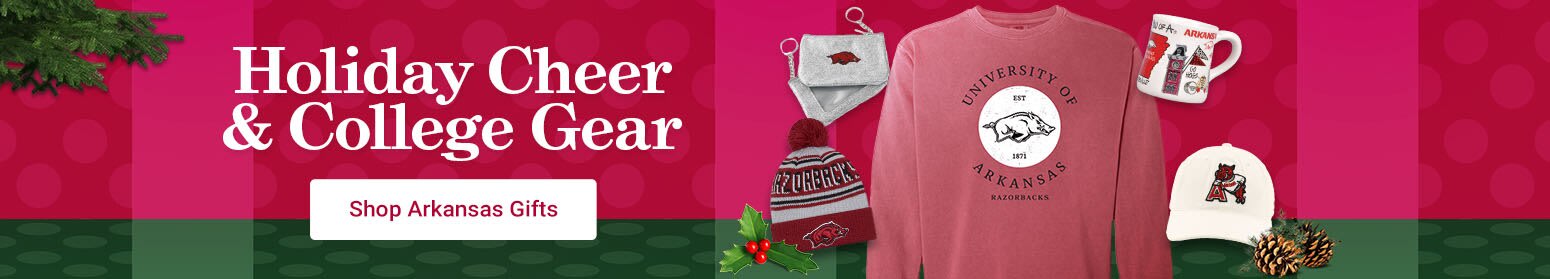 Holiday Cheer & College Gear | Shop Arkansas Gifts