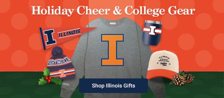 Illinois Fighting Illini Womens Navy Blue Willow Washed Crew Sweatshirt
