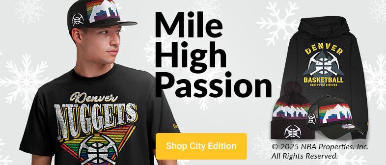 Mile High Passion | Shop Denver Nuggets City Edition