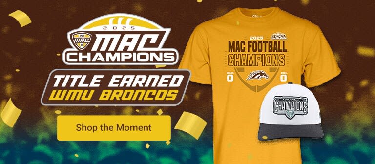 2025 MAC Champions | Shop Western Michigan Broncos