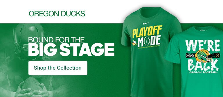 Bound For The Big Stage | Shop College Football Playoff Gear