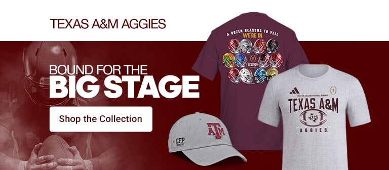 Bound For The Big Stage | Shop College Football Playoff Gear
