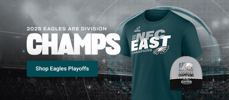 The Eagles Are Division Champs | NFC East Shop Playoffs
