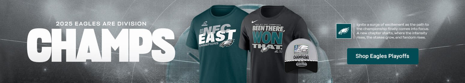 The Eagles Are Division Champs | NFC East Shop Playoffs