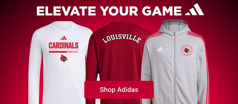 Elevate Your Game | Shop Louisville Cardinals Adidas Sideline