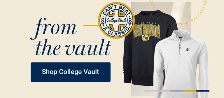 Classic Styles | Shop West Virginia Mountaineers College Vault