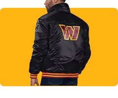 Shop Washington Commanders Jackets