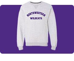 Shop Northwestern Wildcats Sweatshirts