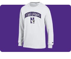 Shop Northwestern Wildcats T-Shirts