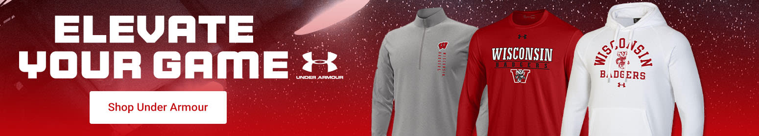 Elevated | Shop Wisconsin Badgers Under Armour Sideline