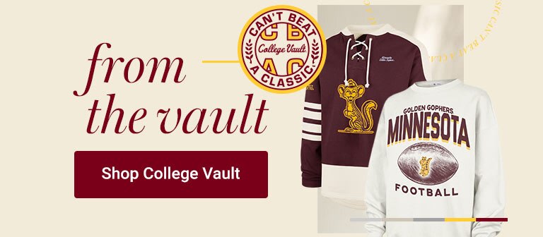 From The Vault | Shop Minnesota College Vault