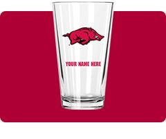 Shop Arkansas Razorbacks Personalized