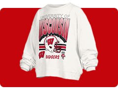 Shop Wisconsin Badgers Sweatshirts & Sweaters