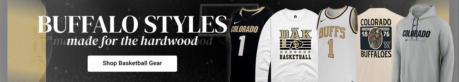 Buffalo Styles Made For The Hardwood | Shop Colorado Basketball Gear