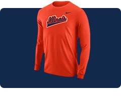 Shop Illinois Fighting Illini T-Shirts
