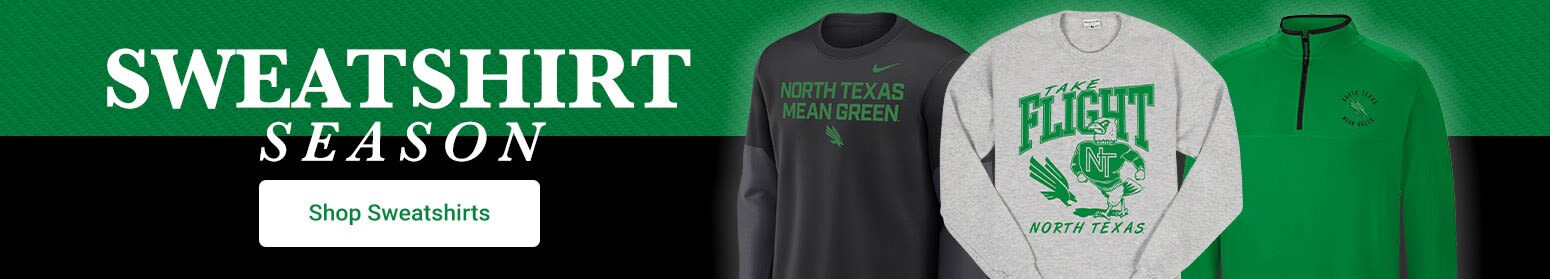 Sweatshirt Season | North Texas Mean Green Sweatshirts