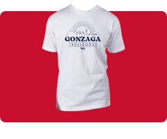 Shop Gonzaga Bulldogs T-Shirts