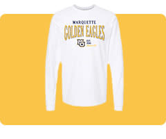 Shop Marquette Golden Eagles T-Shirts