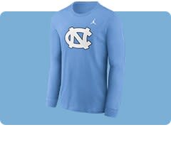 Shop North Carolina Tar Heels Carolina Blue