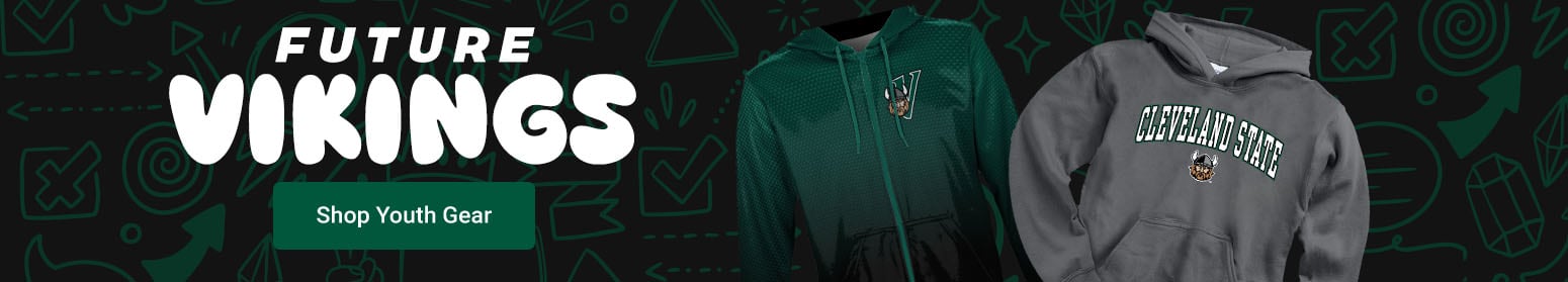 Little Vikings Fans, Big Spirit | Shop Cleveland State Vikings Youth