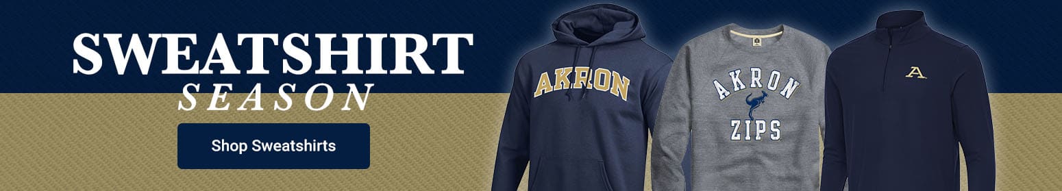 Sweatshirt Weather | Shop Akron Zips Sweatshirts