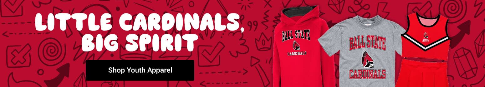 Little Cardinals Big Spirit | Shop Ball State Cardinals Youth