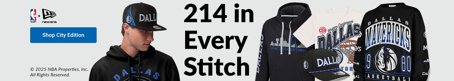 214 In Every Stitch | Shop Dallas Mavericks City Edition