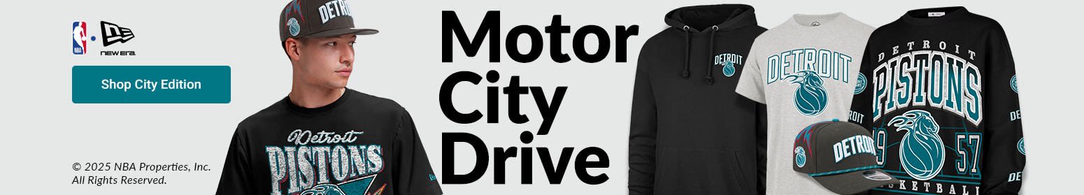Motor City Drive | Shop Detroit Pistons City Edition