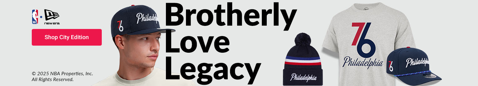 Brotherly Love Legacy | Shop Philadelphia 76Ers Sixers City Edition