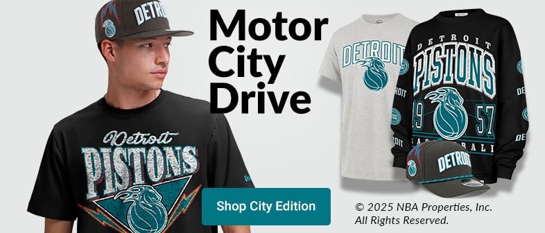 Motor City Drive | Shop Detroit Pistons City Edition
