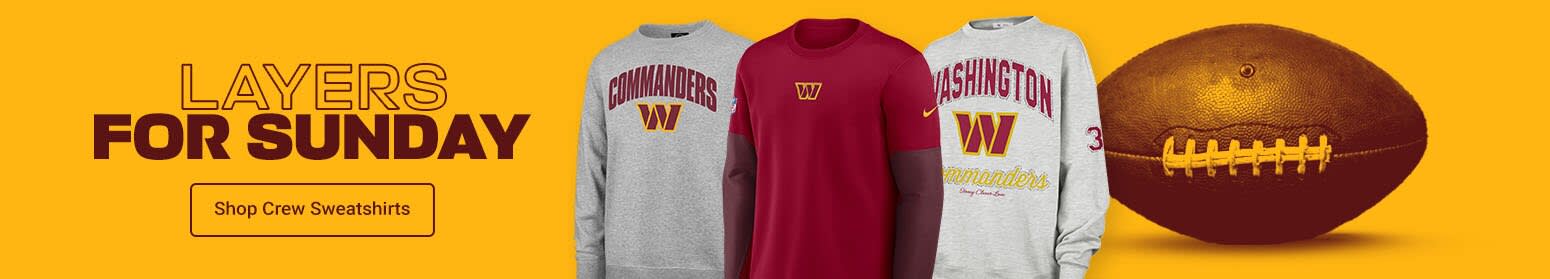 Layers For Sunday | Shop Commanders Crew Sweatshirts