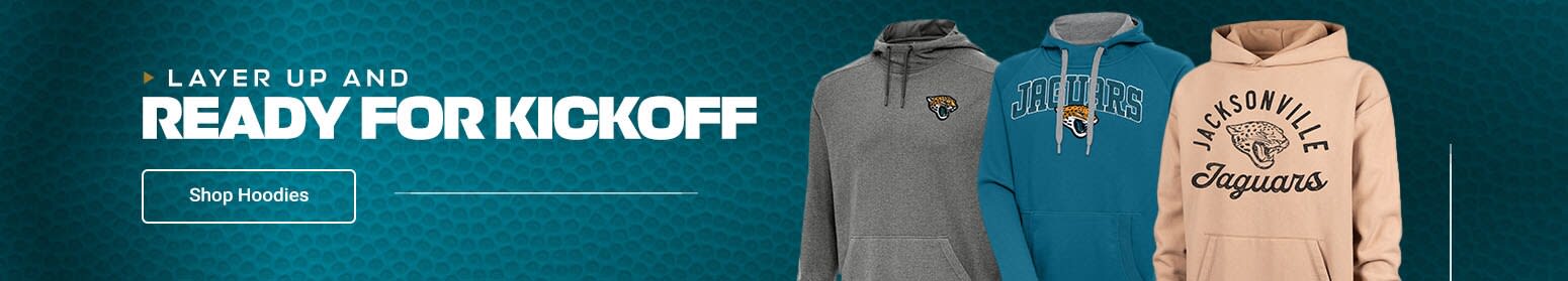 Layer Up And Ready For Kickoff | Shop Jaguars Hoodies