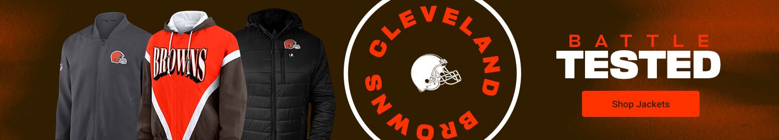 Battle Tested | Shop Cleveland Browns Jackets
