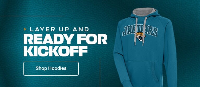 Layer Up And Ready For Kickoff | Shop Jaguars Hoodies