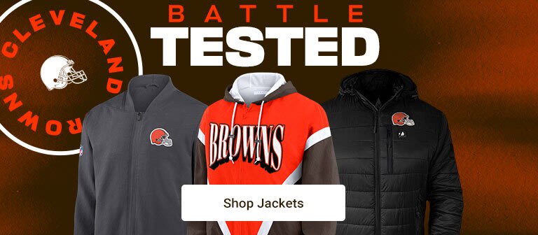 Battle Tested | Shop Cleveland Browns Jackets