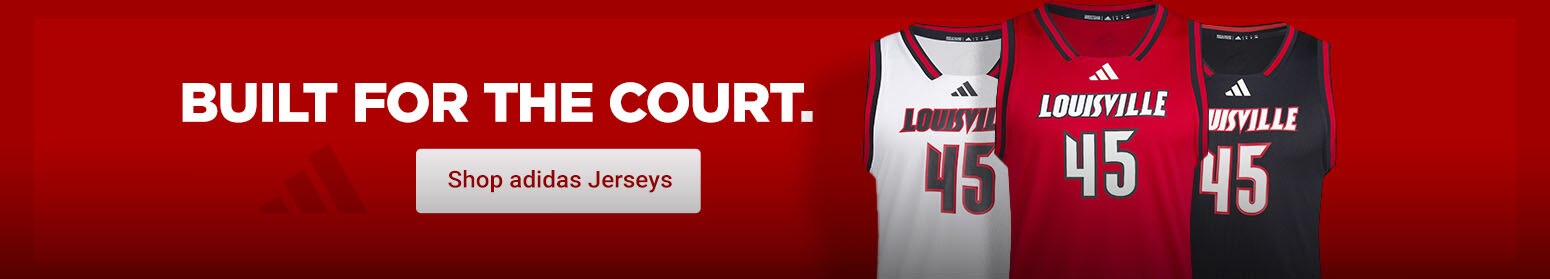 Built For The Court | Shop Louisville Cardinals Adidas Jerseys