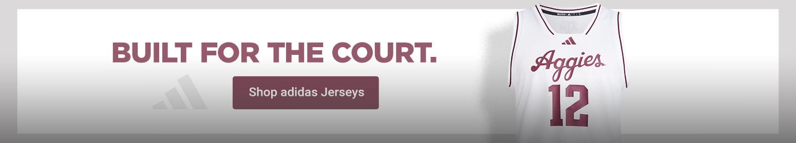 Built For The Court | Shop Texas A&M Adidas Jerseys
