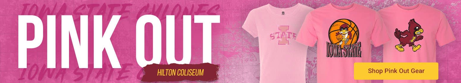 Pink Out Hamilton Coliseum Shop Iowa State Pink Out Gear