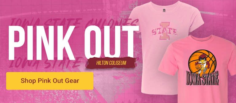 Pink Out Hamilton Coliseum Shop Iowa State Pink Out Gear
