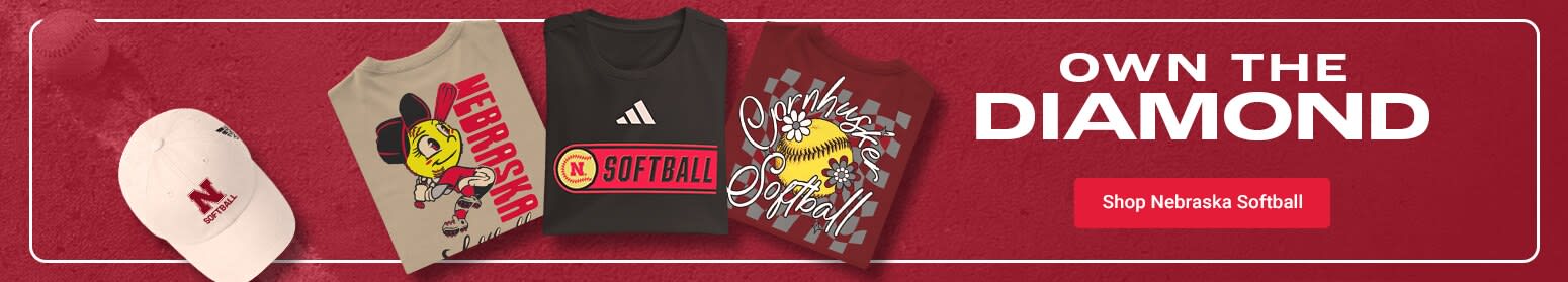 Own The Diamond | Shop Nebraska Softball