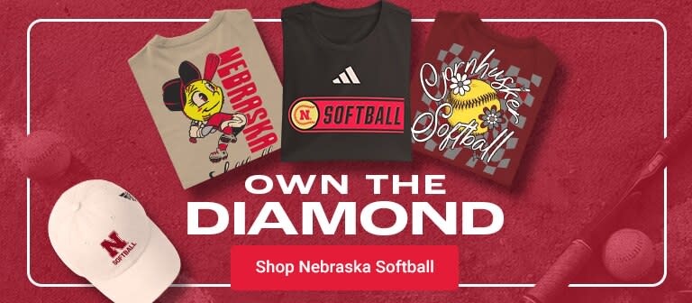 Own The Diamond | Shop Nebraska Softball
