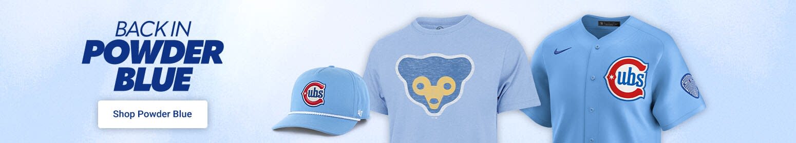 Back in Powder Blue | Shop Cubs Powder Blue